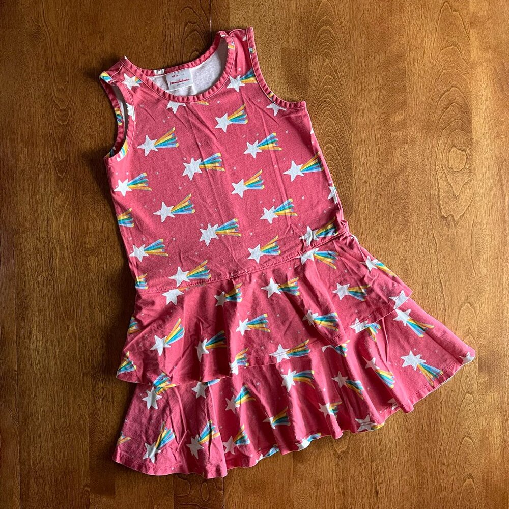 Hanna Andersson shooting stars dress 130